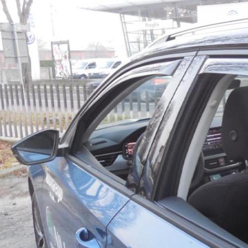 KIT 4 DEFLETTORI ARIA ANTITURBO ANT+POST SKODA KAMIQ 2019>