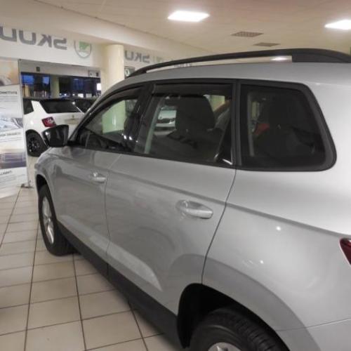 KIT 4 DEFLETTORI ARIA ANTITURBO ANT+POST SKODA KAROQ 5 PORTE 2018>