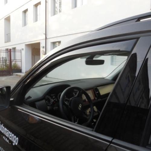 KIT 4 DEFLETTORI ARIA ANTITURBO ANT+POST SKODA KODIAQ 5 PORTE 2017>2023