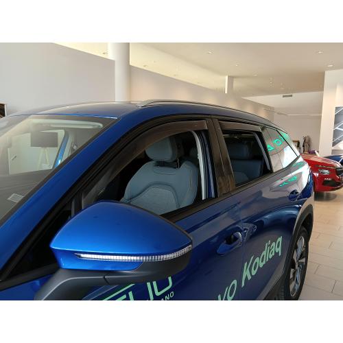 KIT 4 DEFLETTORI ARIA ANTITURBO ANT+POST SKODA KODIAQ 5 PORTE 2024>