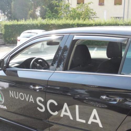 KIT 4 DEFLETTORI ARIA ANTITURBO ANT+POST SKODA SCALA 5 PORTE 2019>