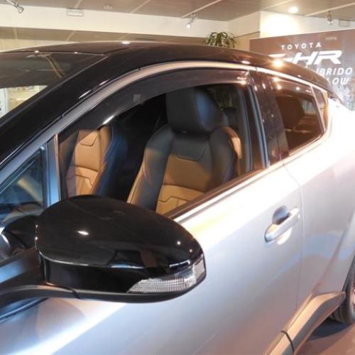 KIT 4 DEFLETTORI ARIA ANTITURBO ANT+POST TOYOTA C-HR 5 PORTE 2017>