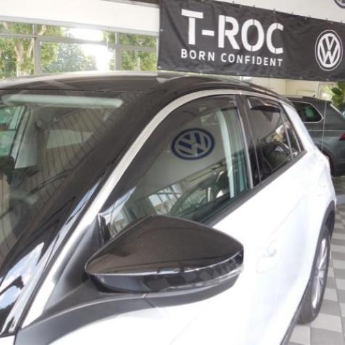 KIT 4 DEFLETTORI ARIA ANTITURBO ANT+POST VOLKSWAGEN T-ROC 5 PORTE 2018>