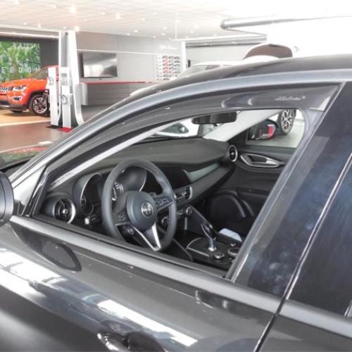 KIT 4 DEFLETTORI ARIA ANTITURBO ANT+POST ALFA ROMEO GIULIA 4 PORTE 2016>