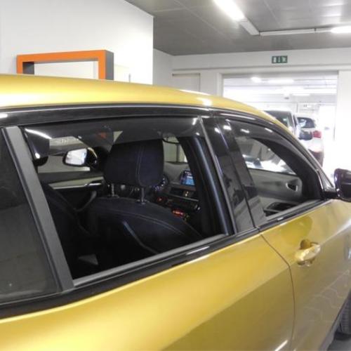 KIT 4 DEFLETTORI ARIA ANTITURBO ANT+POST BMW X2 F39 5 PORTE 2018>2023