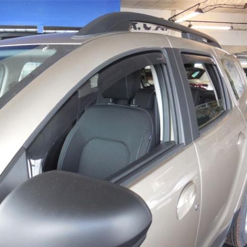 KIT 4 DEFLETTORI ARIA ANTITURBO ANT+POST DACIA DUSTER 5 PORTE 2018>2023