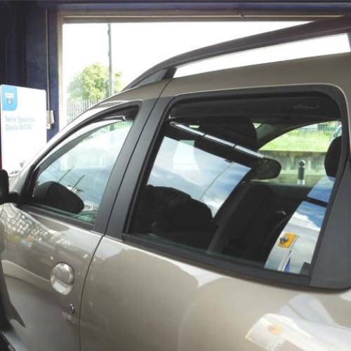 KIT 4 DEFLETTORI ARIA ANTITURBO ANT+POST DACIA DUSTER 5 PORTE 2018>2023