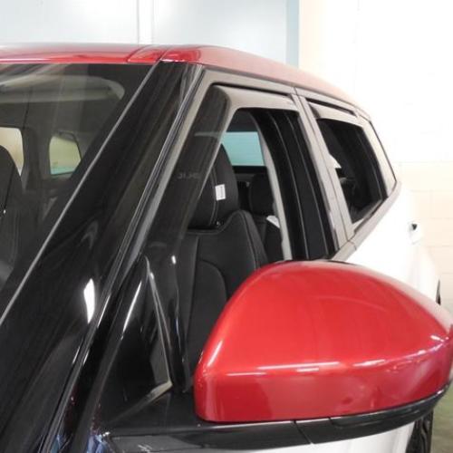 KIT 4 DEFLETTORI ARIA ANTITURBO ANT+POST L.R. RANGE ROVER EVOQUE 5 PORTE 2011>2019