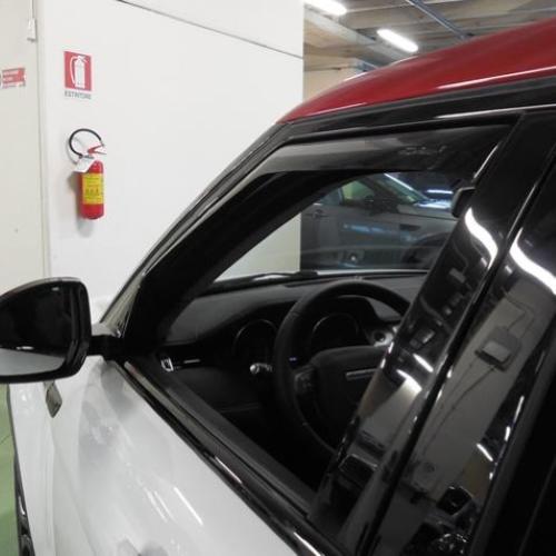 KIT 4 DEFLETTORI ARIA ANTITURBO ANT+POST L.R. RANGE ROVER EVOQUE 5 PORTE 2011>2019