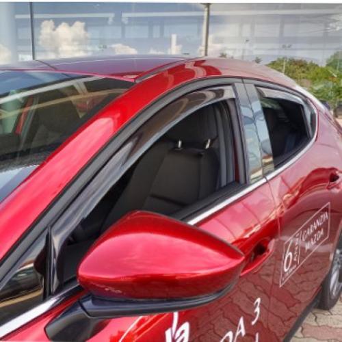 KIT 4 DEFLETTORI ARIA ANTITURBO ANT+POST MAZDA 3 5 PORTE 2019>