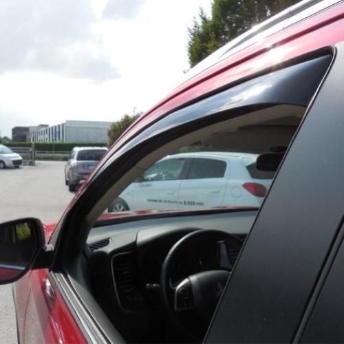 KIT 4 DEFLETTORI ARIA ANTITURBO ANT+POST MITSUBISHI OUTLANDER 5 PORTE 2013>