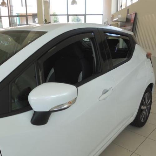 KIT 4 DEFLETTORI ARIA ANTITURBO ANT+POST NISSAN MICRA 5 PORTE 2017>