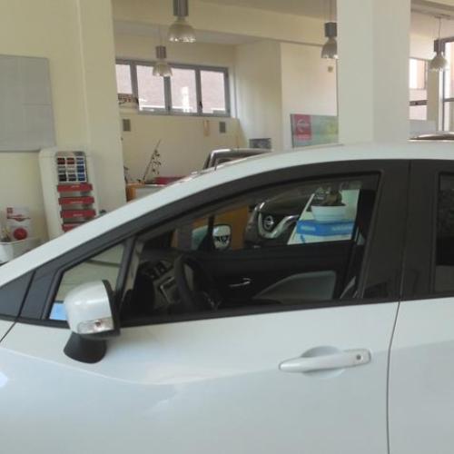 KIT 4 DEFLETTORI ARIA ANTITURBO ANT+POST NISSAN MICRA 5 PORTE 2017>