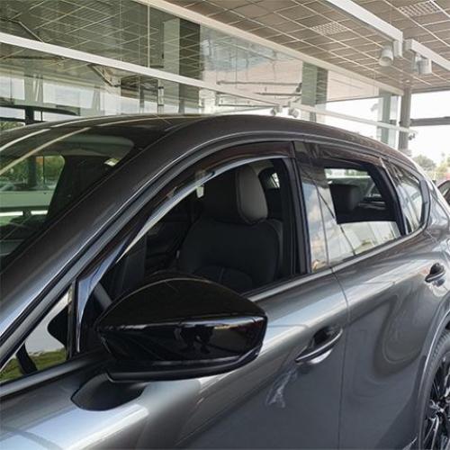 KIT 4 DEFLETTORI ARIA ANTITURBO ANT+POST VOLVO V40 5 PORTE 2013>