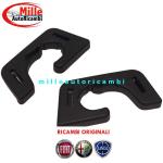2 SUPPORTO MENSOLA CAPPELLIERA JEEP RENEGADE DAL 2014 COPPIA DX+SX "ORIGINALE" CLIP