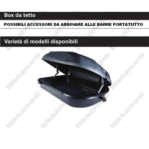 BARRE PORTATUTTO LINEA TOTUS DUE S.W. 2160+2850 MISURA 112 CM CAM