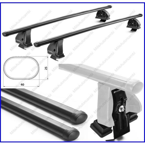 BARRE PORTATUTTO EVO ACCIAIO PER PEUGEOT 208 3P'12-VW.GOLF'12-SEAT LEON'13 PORTAPACCHI GV