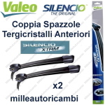 VF964 KIT SPAZZOLE TERGI SILENCIO FLAT BLADE (MM 600+500) VALEO