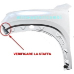 PARAFANGO ANTERIORE SINISTRO PER DACIA SPRING 2020> EV (B6M1) CON STAFFA GRANDE