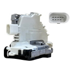 SERRATURA ELETTRICA PORTA ANTERIORE SX CON FUNZIONE SAFELOCK 7 PIN PER AUDI