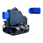 SERRATURA ELETTRICA PORTA ANTERIORE SX CON FUNZIONE SAFELOCK 9 PIN PER PORSCHE-SEAT-SKODA-VOLKSWAGEN