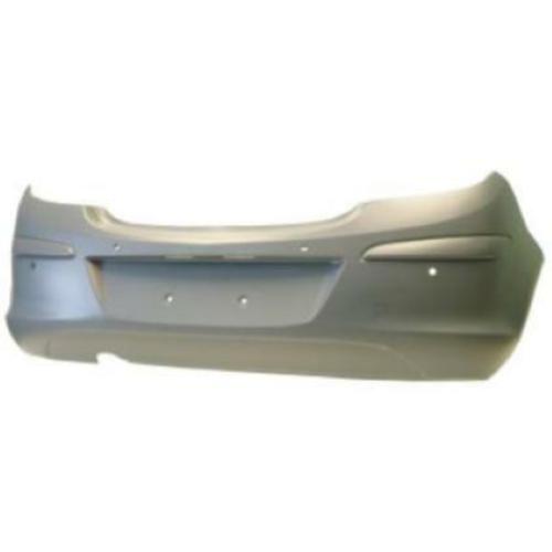 PARAURTI POSTERIORE CON FORI SENSORI PER OPEL CORSA D 5PORTE 2006>2014 VERNICIABILE