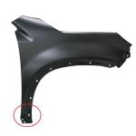 PARAFANGO ANTERIORE DX KIA SORENTO 01/10> C/FORI PARAFANGHINI
