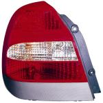 FANALE FANALINO POSTERIORE DESTRO BIANCO ROSSO SENZA PORTALAMPADA PER CHEVROLET NUBIRA DAL 1999 AL 2003