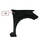 PARAFANGO ANTERIORE DX RENAULT CLIO 09/05> CLIO 06/09> (BOMBATO) CERCHIO RUOTA 16 POLLICI