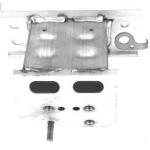 STAFFA RINFORZO PARAURTI ANT/SX PER TOYOTA PRIUS 07/09>