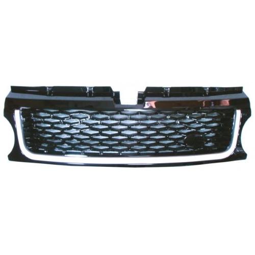 GRIGLIA MASCHERINA NERA-NERA-SILVER PER RANGE ROVER SPORT 01/10>07/12