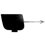 TAPPO PARAURTI COPRIGANCIO TRAINO ANT PER AUDI A3 09/03>09/05 3P
