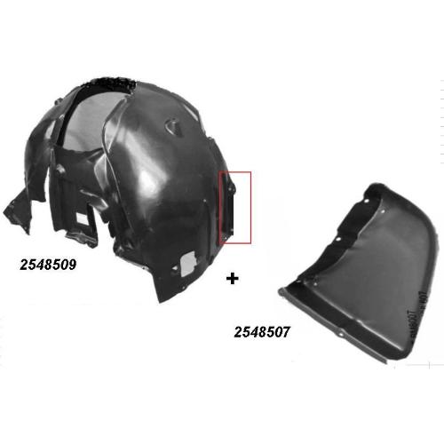 RIPARO PASSARUOTA LOCARO ANT/SX PER BMW SERIE 5 E60/E61 07/03>12/09