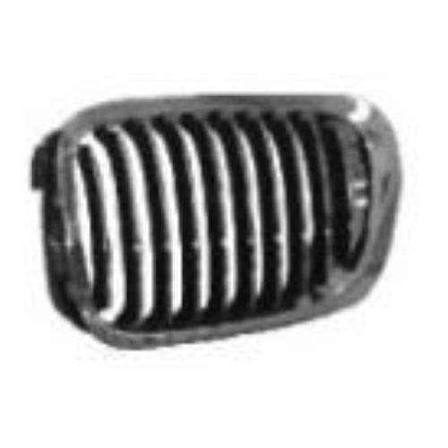 GRIGLIA MASCHERINA ANT/SX CROM-NERA PER BMW SERIE 3 E46 COUPE 05/98>03/03