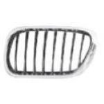 GRIGLIA MASCHERINA ANT/SX CROM-GRIGIA PER BMW X5 E53 09/99>12/03