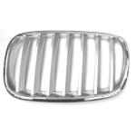 GRIGLIA MASCHERINA ANT/SX CROM-GRIGIA PER BMW X5 E70 01/07> X6 E71 01/08>
