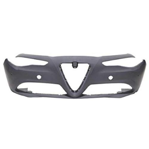 PARAURTI ANTERIORE CON FORI PDC PER ALFA ROMEO GIULIA 2016> VERNICIABILE