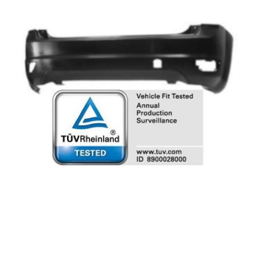 PARAURTI POSTERIORE PER FORD FOCUS III 3/5 PORTE DAL 2007-2011 VERNICIABILE