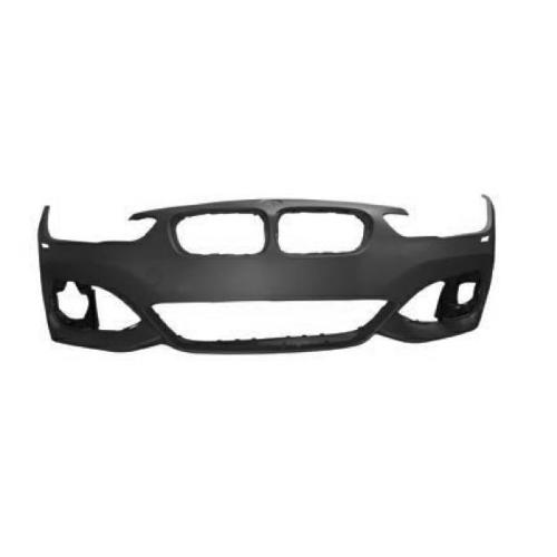 PARAURTI ANTERIORE CON FORI LAVAFARI PER BMW SERIE 1 F20-F21 2015 M-TECH DAL 2015> VERNICIABILE