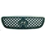 GRIGLIA MASCHERINA CROMATA-NERA PER HYUNDAI TERRACAN 01/04>