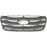 GRIGLIA MASCHERINA NERA PER HYUNDAI SANTA FE 11/10>