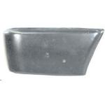 PARAURTI CANTONALE ANTERIORE SINISTRO PER MITSUBISHI L200 1987>1993 CROMATO