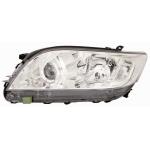 FARO FANALE PROIETTORE DX HB3-H11 PRED REG ELETT PER TOYOTA RAV 4 2010>2013 PARABOLA CROMATA