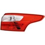 FANALE FANALINO POSTERIORE SX ESTERNO BIANCO ROSSO A LED FORD FOCUS SW 01/11> HELLA