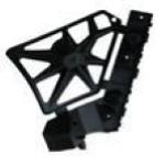 STAFFA GUIDA PARAURTI POST/SX PER RENAULT SCENIC XMODE 03/09>