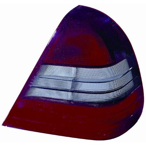 LENTE TRASPARENTE FANALE POST/DX MERCEDESES CLASSE C W202 P/DX ROSSO FUME' 07/97>06/00