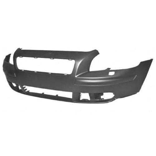PARAURTI ANTERIORE CON FORI LAVAFARI PER VOLVO S40-V50 2004>2006 VERNICIABILE
