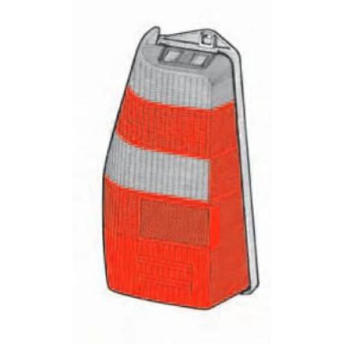 FANALE FANALINO POSTERIORE DESTRO FUME SENZA PORTALAMPADA PER FIAT DUNA SW/FIORINO DAL 1987 MODELLO CARTO