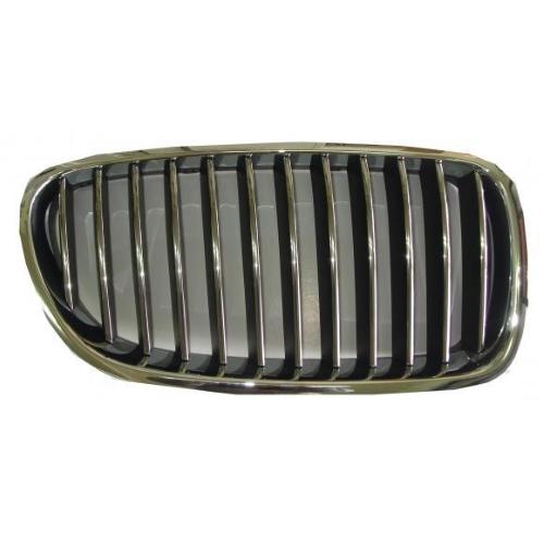 GRIGLIA MASCHERINA ANT/DX CROM-NERA PER BMW SERIE 5 F10 01/10> F11 SW 01/10>