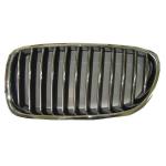 GRIGLIA MASCHERINA ANT/SX CROM-NERA PER BMW SERIE 5 F10 01/10> F11 SW 01/10>